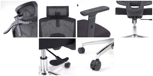 Ghế lưới công thái học GLE09A